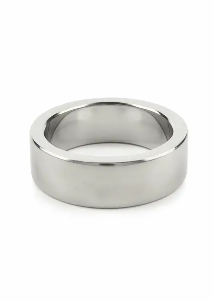 Mr. Steel Wide Band Stainless Steel Intimate Ring 40mm