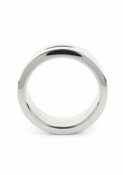 Mr. Steel Single Grooved Ring 40mm Stainless Steel, Polished Finish