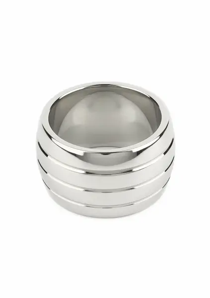 Mr. Steel Oval Barrel C-Ring 40mm Stainless Steel Comfort Band