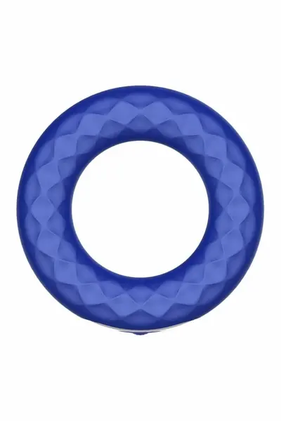 FORTO F-15 Vibrating Ring Blue - 10 Modes, Waterproof, USB Charging