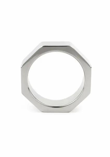 Mr. Steel Nut C-Ring 45mm Stainless Steel Hexagonal Design