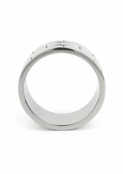 Mr. Steel The Wall C-Ring 55mm Stainless Steel Wide Band Ring