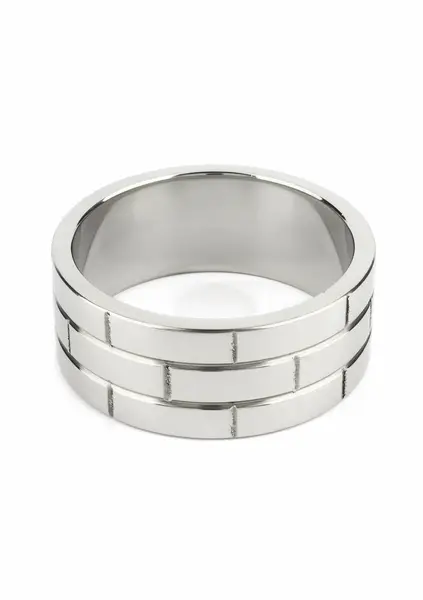 Mr. Steel The Wall C-Ring 55mm Stainless Steel Wide Band Ring