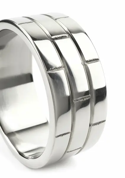 Mr. Steel The Wall C-Ring 55mm Stainless Steel Wide Band Ring