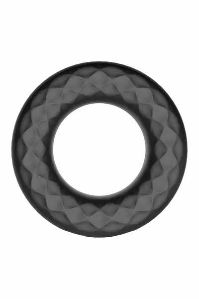 FORTO F-15 Vibrating Ring Black - 10 Modes, Waterproof, USB Charging