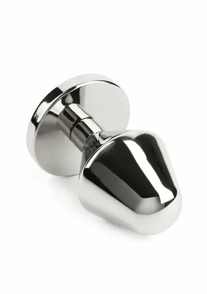 Mr. Steel Classic Stainless Steel Plug Small - Tapered Design, Polished Finish