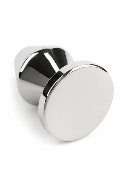 Mr. Steel Classic Stainless Steel Plug Small - Tapered Design, Polished Finish