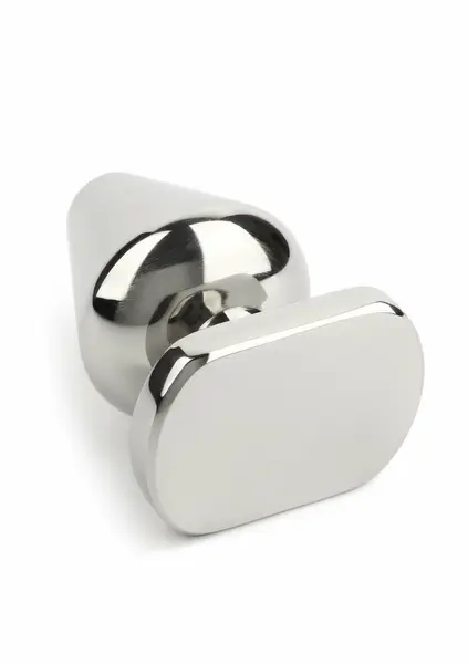Mr. Steel Heavy Steel Plug Small - Stainless, Tapered, Compact Size