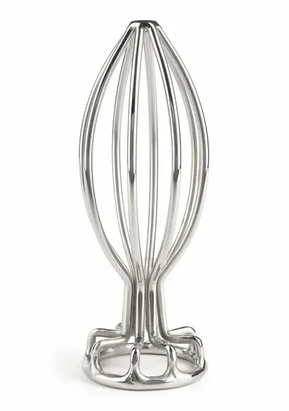Mr. Steel Round Wire Plug Large Stainless Steel Open-Frame Design
