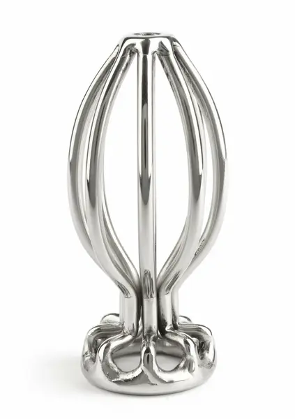 Mr. Steel Round Wire Plug Small Stainless Steel Open-Frame Design