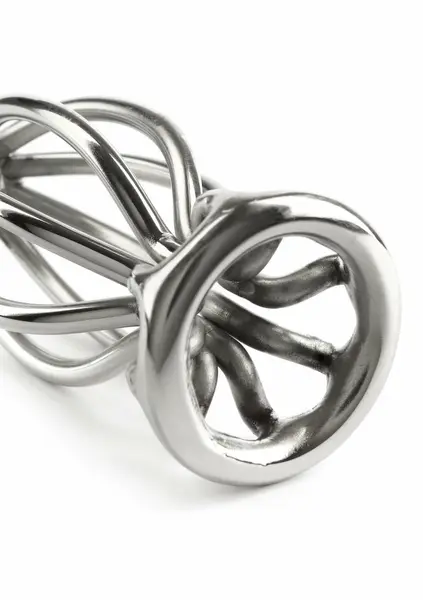 Mr. Steel Round Wire Plug Small Stainless Steel Open-Frame Design