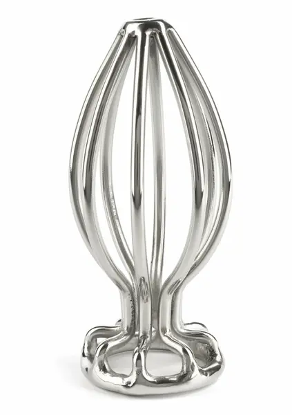 Mr. Steel Round Wire Plug Medium Stainless Steel Open-Frame Design