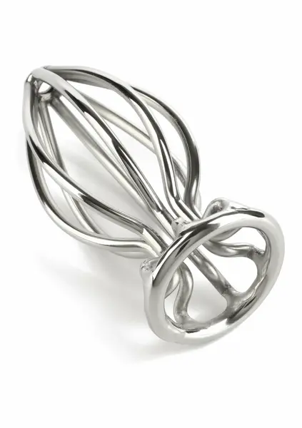 Mr. Steel Round Wire Plug Medium Stainless Steel Open-Frame Design