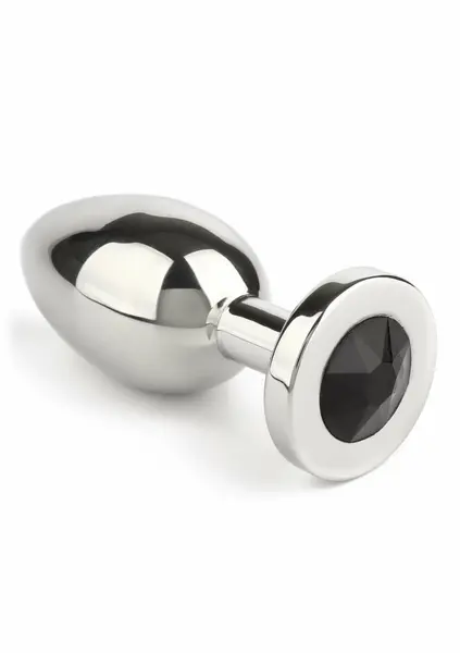 Mr. Steel Jeweled Stainless Steel Plug Medium - Elegant Gem Base