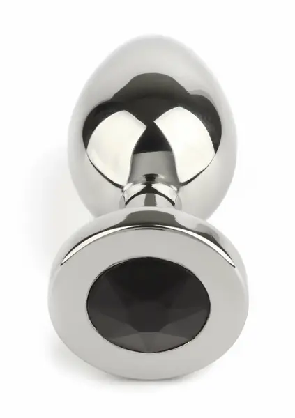 Mr. Steel Jeweled Stainless Steel Plug Medium - Elegant Gem Base