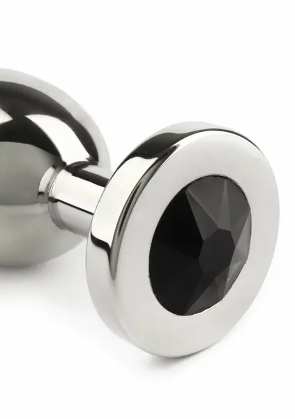 Mr. Steel Jeweled Stainless Steel Plug Medium - Elegant Gem Base