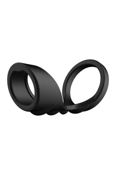 FORTO F-45 Textured Bridge Support Ring Black Silicone Adjustable