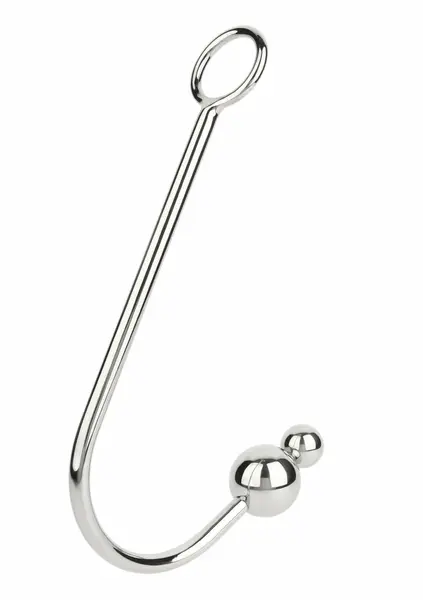 Mr. Steel Anal Hook Double Balls 25+40mm Stainless Steel System