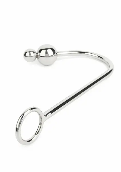 Mr. Steel Anal Hook Double Balls 25+40mm Stainless Steel System