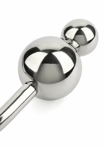 Mr. Steel Anal Hook Double Balls 25+40mm Stainless Steel System
