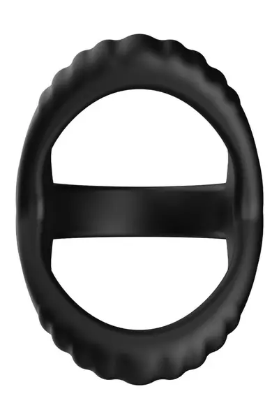 FORTO F-59 Black Tri Functional Silicone Ring Adjustable System