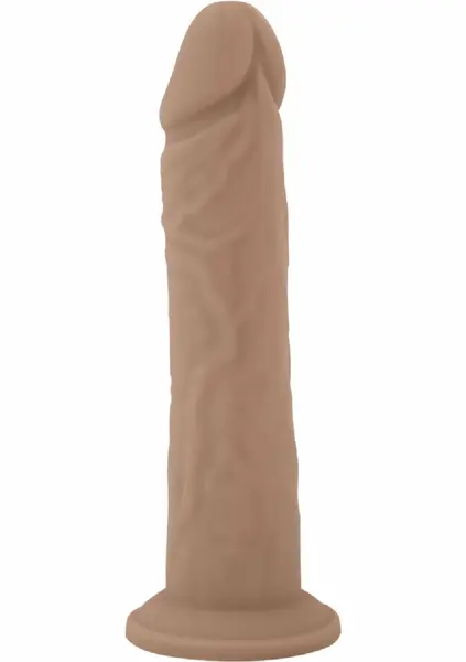 SILEXD Silicone Dong Model 8 inch - Thermoreactive, Suction Base, 203mm