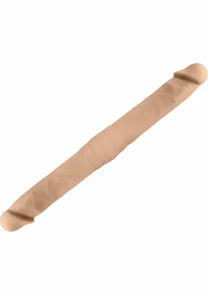 Silex Double Dong 15 inch Dual-Ended Silicone Intimate Device Flesh Tone