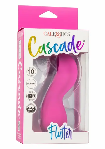 Cascade Flutter гъвкав акумулаторен вибратор, 10 режима