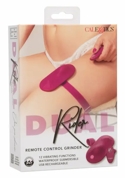 CalExotics Dual Rider Remote Control Intimate Machine with Thigh Strap
