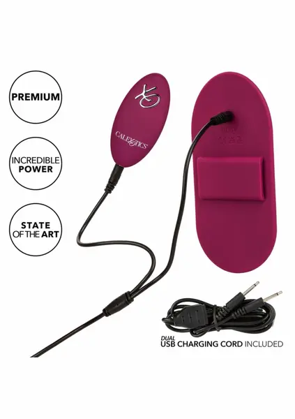 CalExotics Dual Rider Remote Control Intimate Machine with Thigh Strap