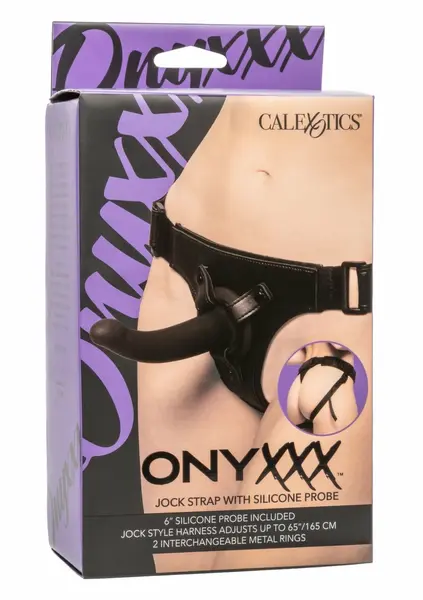 Onyxxx Jock Strap Silicone Probe Set Adjustable Harness 6