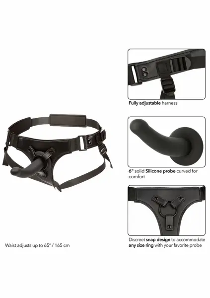 Onyxxx Jock Strap Silicone Probe Set Adjustable Harness 6