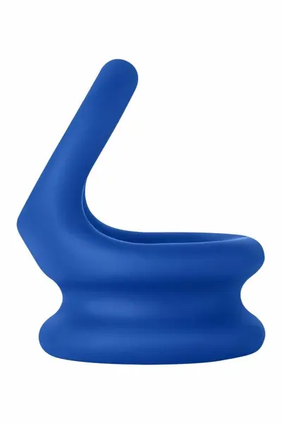 FORTO F-20 Ball Stretcher Medium Blue Premium Silicone Ring