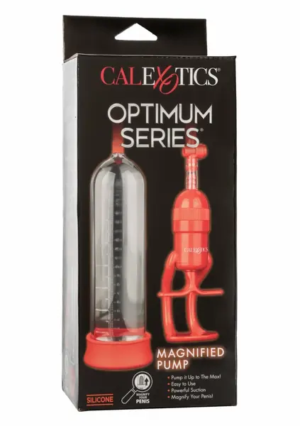 CalExotics Optimum Series Magnified Pump Transparent Cylinder 28 cm