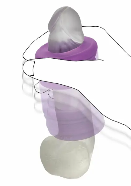 Slop Top Dirty Luv Liquid Silicone Intimate Machine Glow-in-the-Dark