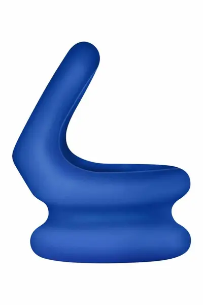 FORTO F-20 Balls Stretcher Small Blue Premium Silicone Ring