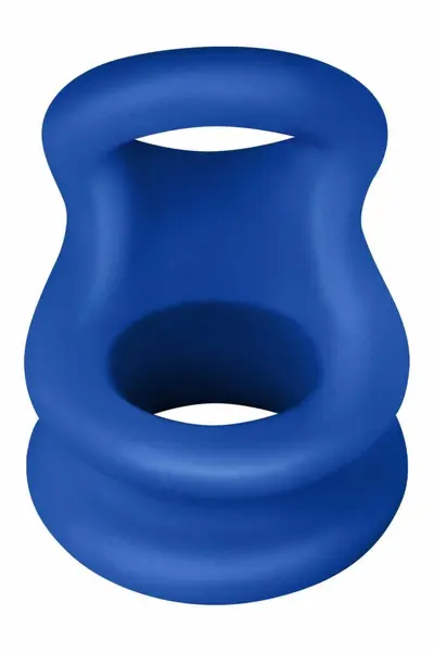 FORTO F-20 Balls Stretcher Small Blue Premium Silicone Ring