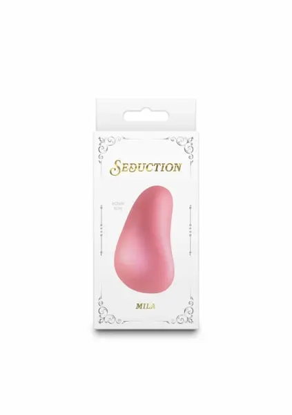 Seduction Mila Compact Curved Silicone Vibrator, Rechargeable, 7 Modes