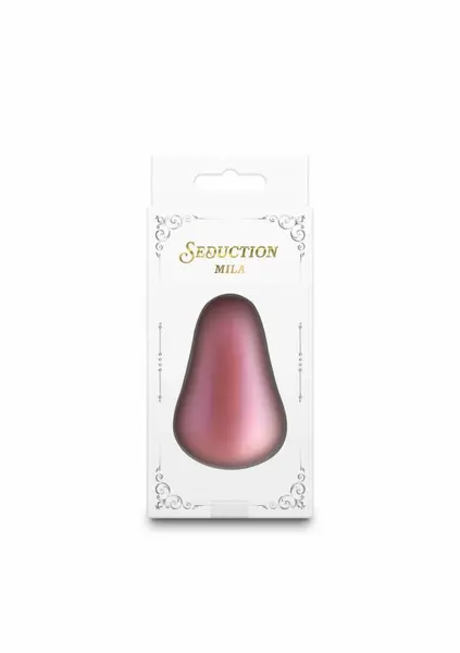 Seduction Mila Compact Curved Silicone Vibrator, Rechargeable, 7 Modes