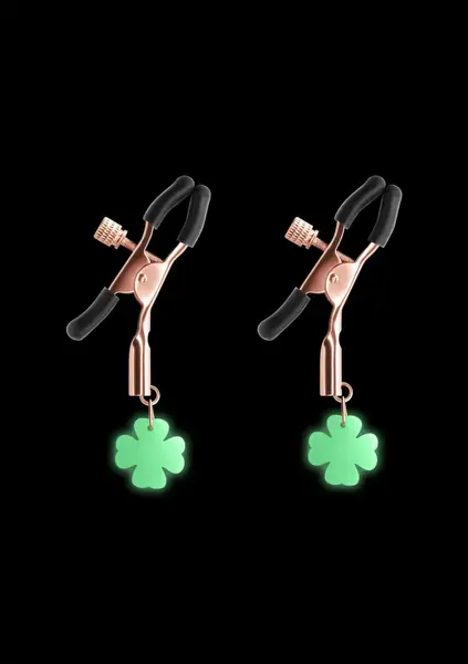 NS Novelties Bound Adjustable Nipple Clamps G4 Nickel-Free Silicone Tips
