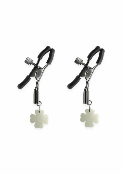 NS Novelties Bound G4 Adjustable Nipple Clamps, Silicone Tips, Metal