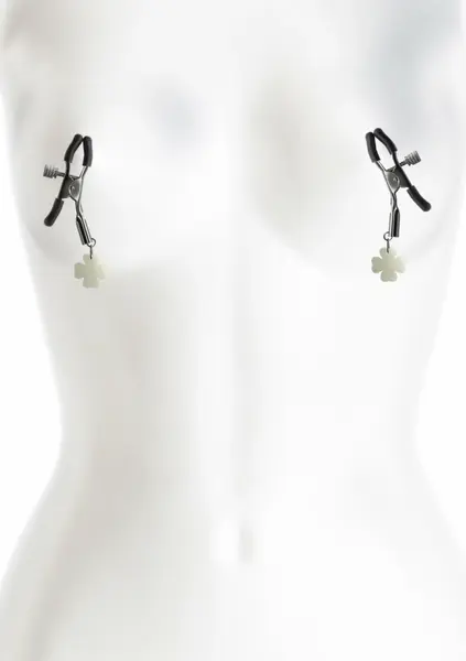 NS Novelties Bound G4 Adjustable Nipple Clamps, Silicone Tips, Metal