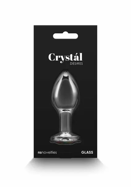 Crystal Desires Rainbow Gem Medium Borosilicate Plug Colorful Design