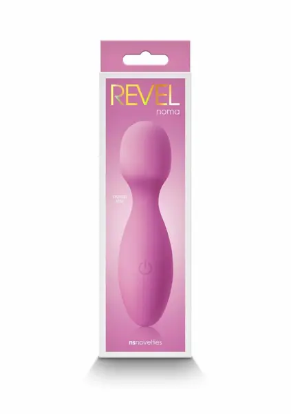 Revel Noma Compact Rechargeable Silicone Wand, Water Resistant
