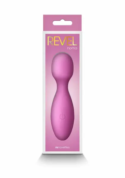 Revel Noma Compact Rechargeable Silicone Wand, Water Resistant