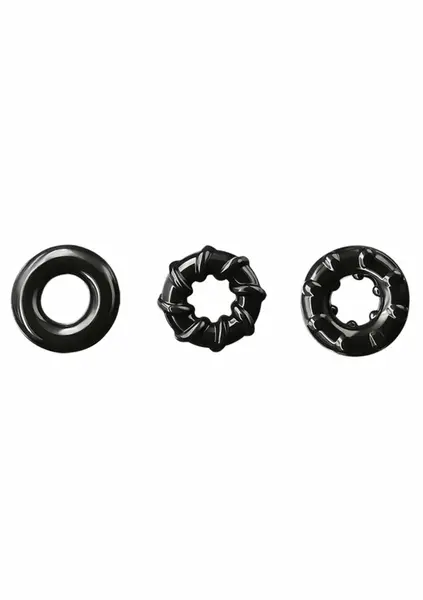 Renegade Dyno Rings Set - Flexible TPE, Assorted Sizes & Colors