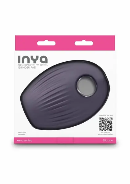 INYA Grinder Intimate Hands-Free Vibrating Silicone Pad, Rechargeable