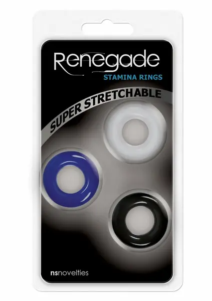 Renegade Stamina Rings Set - Flexible TPE Intimate Support Rings