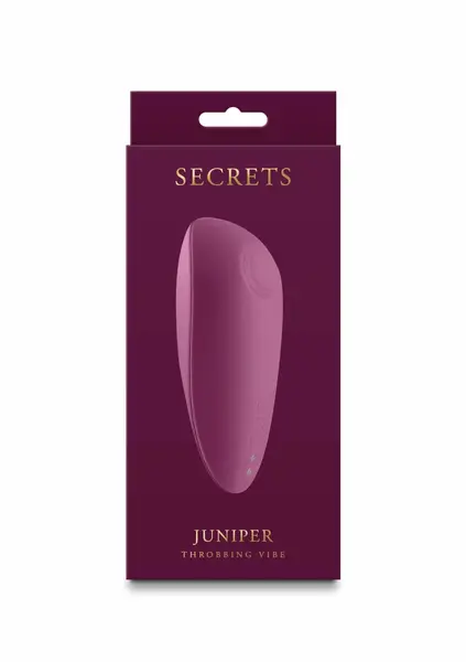 Secrets Juniper Compact Rechargeable Intimate Device Purple