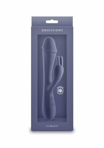 Obsessions Scarlett Silicone Vibrating Intimate Device Rechargeable Red